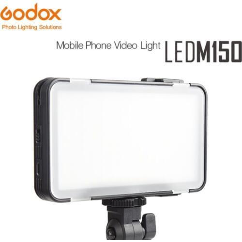 Godox LEDM150 Mobile Phone LED Video Light 5600K Max Power 9W & USB power Charge Socket For Digital Camera Camcorder DV