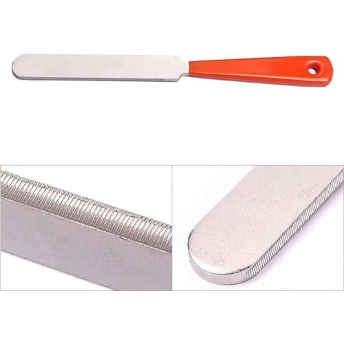 Guitar Fret Crowning Luthier File Stainless Steel Narrow Dual Cutting Tool High Quality Dual Cutting Edge Luthier Tool