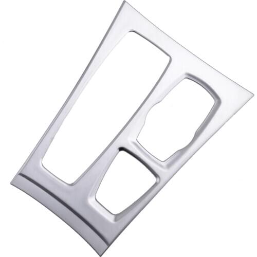 ABS Chrome Console Gear Box Panel Cover LHD Car Accessories Fit for BMW X5 E70 X6 E71 2008 2009 2010 2011 2012 2013