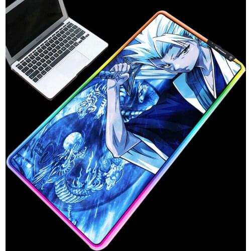 Mairuige Exquisite colorful mouse pad Death Series RGB desk pad high quality keyboard pad
