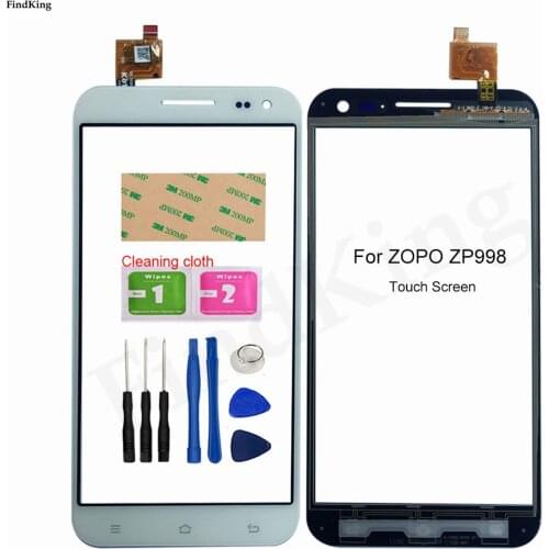 Mobile Touch Screen For ZOPO ZP998 ZP999 Touch Screen Digitizer Touch Panel Front Glass Panel TouchScreen Replacement Part