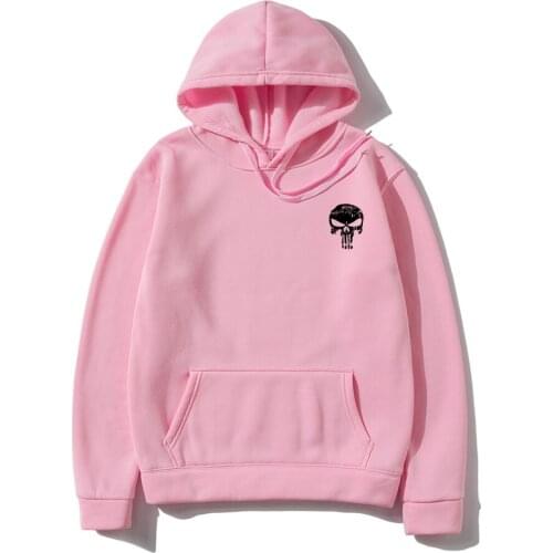 2021 Hoodies Men Skull Print Sweatshirts Hooded Sweatshirt Winter Autumn Sportswear Plus Velvet Warm Hoody