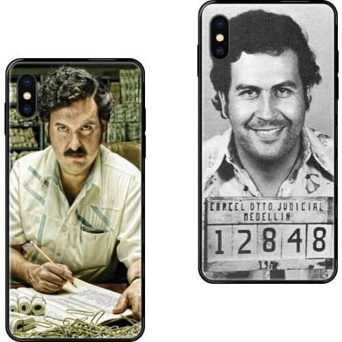 Pablo Escobar Lovely Buy Black Soft TPU Cell Phone Cases For Huawei Honor Mate Play V10 View 10 20 20X 30 Lite Pro Y3 Y5 Y9