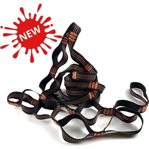 New Superlight Portable Hammock Straps No Stretch Suspension System Kit Camping Hammock Accessories