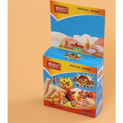 Wholesale disposable kraft paper fast food packing boxes with pattern,custom popcorn paper box ---PX10144