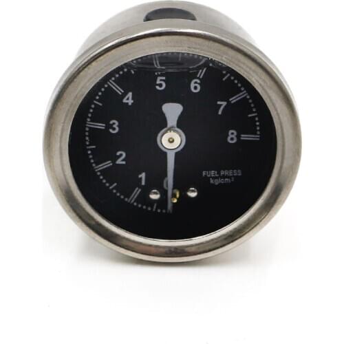 Fuel Pressure Regulator Gauge with pointer 0~8 black face