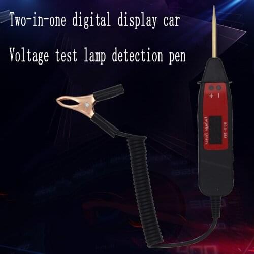 Special Test Pen for Auto Maintenance, Digital Display, Auto Voltage Test Pen, Test Light, Auto Circuit Test Pen Test Light