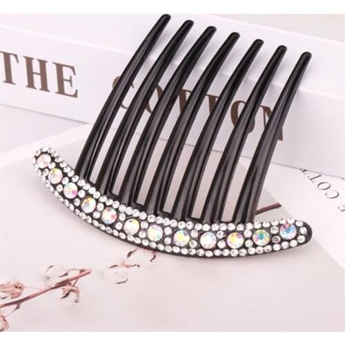 Rhinestone Hair Accessories Fashion All-Match Hairpin Handmade Headdress For Women
