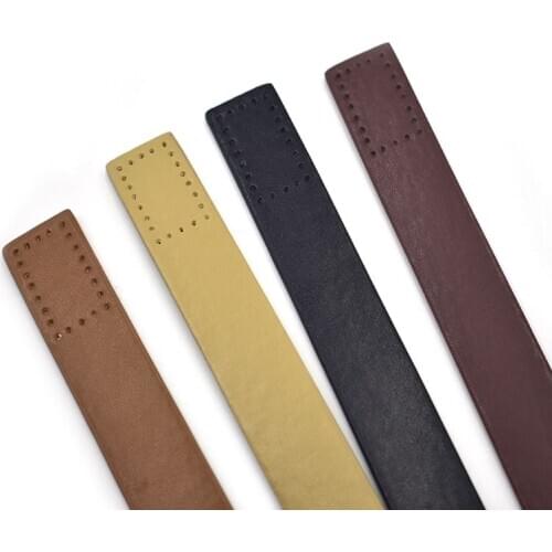 PU Leather Handbag Shoulder Handle Strap for DIY Handmade Woven Bag Accessories