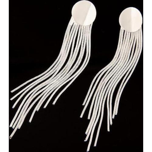 Pendientes mujer long earrings for women jewelry brincos orecchini aretes earring brinco drop gold earings stainless steel DM40