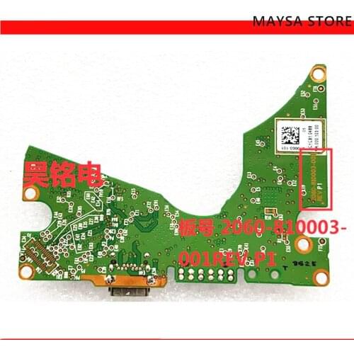 2060 810003 001 WD20SDZM , WD20SDRM HDD PCB Logic board coding: 2060-810003-001 REVP1 , USB 810003-101
