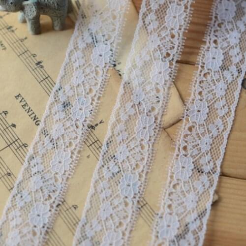 5 Meters Width 2.7cm Light Pink Purple Decorative Floral Lace Trim Embroidery Lace Fabric Craft DIY Garment Sewing Accessories