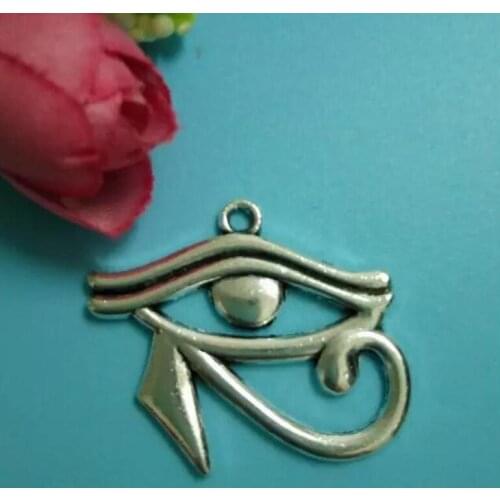 50pcs Egypt Eye Of Horus Egyptian Charms Pendant Jewelry Accessories Lucky Bracelets Necklace Gift Making