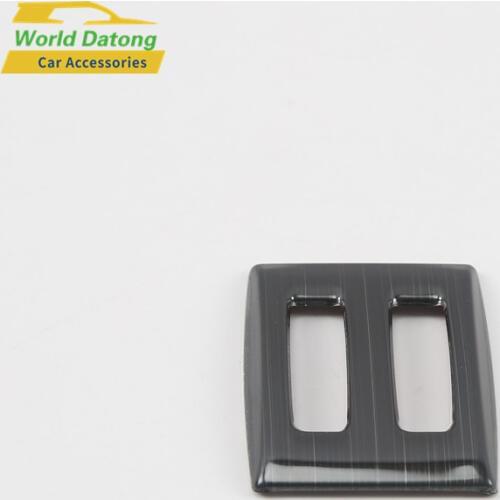 Car Intermediate Air Conitioning Vernt Stainless Steel Trim For Toyota Land Cruiser 150 Prado LC150 FJ150 2014-2018