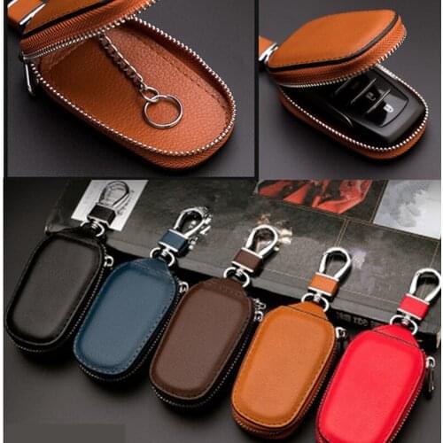 Stylish Car KeyChains Fashion Men Women Keys Holder Organizer Automobile Key Pack Type for Auto Storage Bags Accessories