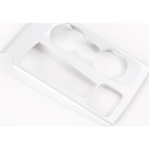 For Ford Focus Sedan/Hatchback 2019 1PC ABS Chrome Car Gear Shift Knob Panel Frame Cover Trim Cover Trim Moldings Car Styling