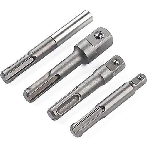 Wrench Head Bushing Spanner SDS Hex Handle Ball Bead Sleeve 3 Pack Torque Wrench Head Set Socket Sleeve