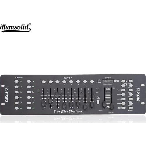 Controller Dmx 192 DJ Equipment 192 Channels DMX512 Console Used To Control Stage Lighting Equipment