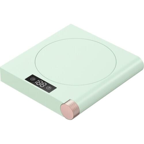 Mini Cup Heater Warmer USB Charging Smart LED Display Thermostatic Cup Coaster Heating Mat Hot Pad Keep Drink Warm Mugs Mat