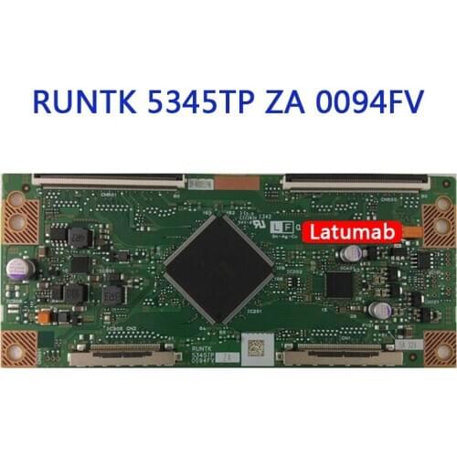 Latumab Original T-Con Board RUNTK 5345TP ZA 0094FV Logic Board for Sharp LCD Controller 5345TP ZA