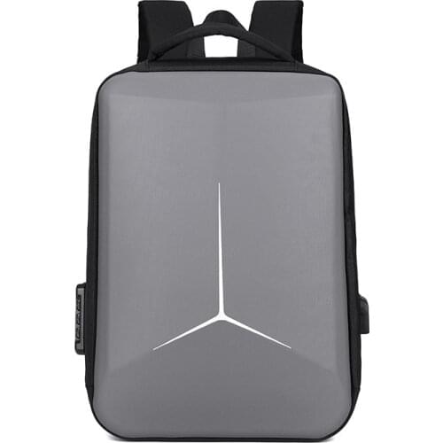 2021 New Anti-theft Universal Hard Shell Backpack Oxford Cloth Large-capacity Laptop Backpack College Student Couple Schoolbag