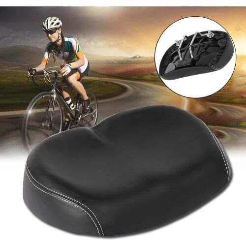 Mountain Bike Saddle Cushion Cover Road Bike Thickened Soft Cycling Seat Mat 3D Polymer Bicycle Saddle Seat