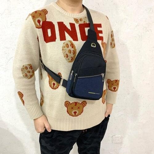 Crossbody Chest Bag Mens Shoulder Messenger Oxford Cloth Casual Small Backpack Fashion Cross Body Designer Chest Bags For Men