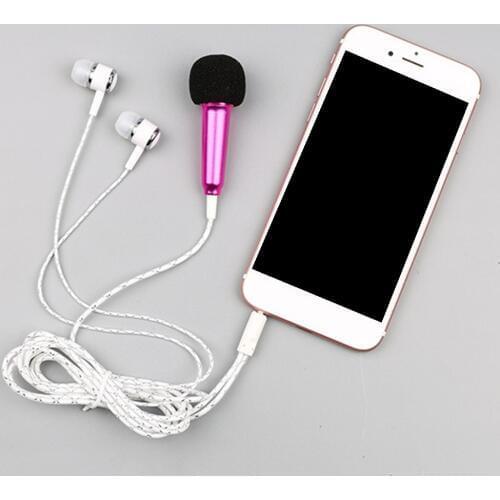 3.5MM Live phone universal wired microphone small microphone mini wheat headset in-ear For Tik Tok kids accessories For girls