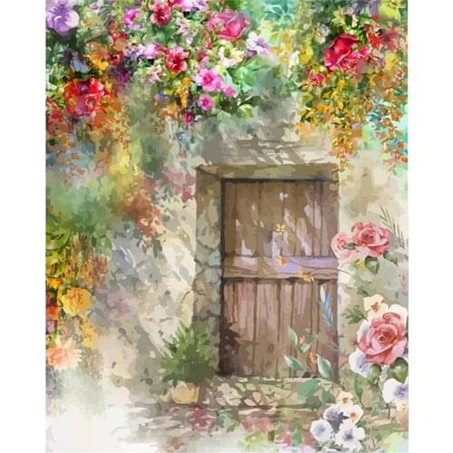 Landscape Seaside Town DIY 11CT Cross Stitch Embroidery Kits Craft Needlework Set Printed Canvas Cotton Thread Home Design