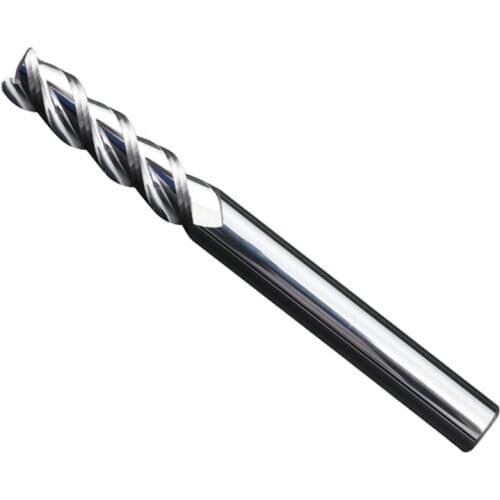 12R2 Carbide corner radius send mill 3Flutes HRC55 endmill For Aluminium Tungsten Steel end mill cnc Milling Cutter EndMills