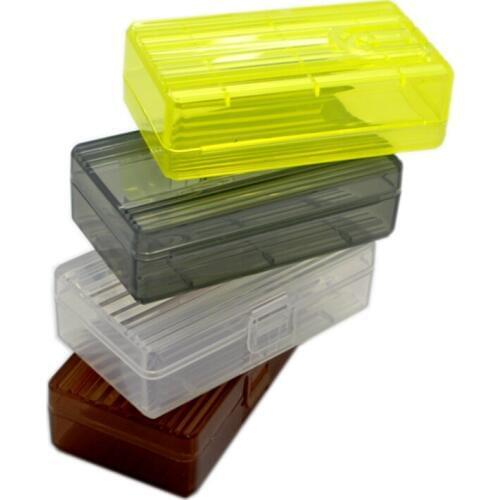 2Pcs 2X18650 Battery Holder Case Organizer Container 18650 Storage Box Hard Case Cover Battery 4x16340 RCR123 Battery Holder