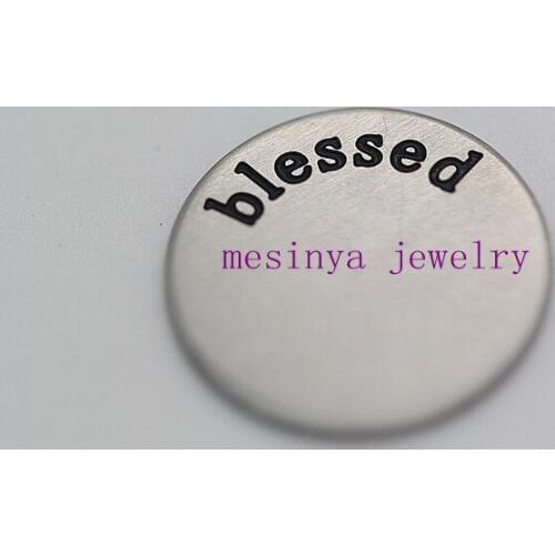 30pcs big blessed plate for 30mm big floating charm memory living glass locket Xmas gift keepsake,no locket included