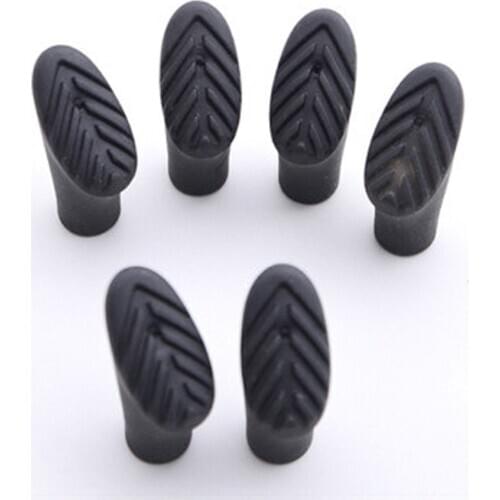 6Pcs Trekking Pole Protector Cap Cane Climb Outdoor Camp Nordic Walk Stick Hike Protector Cap Tip Rubber Replacement Alpenstock