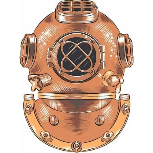 Car Stickers decor Motorcycle Decals Diving Helmet Decorative Accssories Creative Sunscreen Waterproof PVC,13cm*13cm