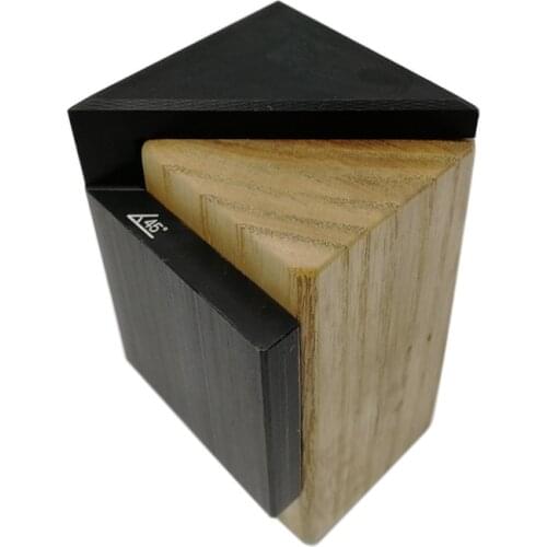 Woodworking Center Scribe 45 Degree Right Angle line drawing Gauge Wood Ruled Carpenter Round Heart Ruler aluminum Black