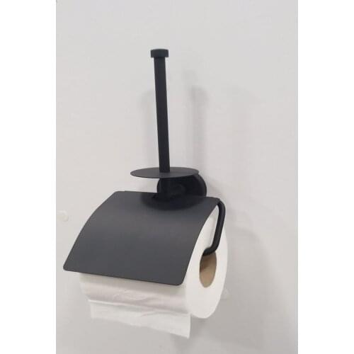 Toilet Roll Holder Bathroom Mat Black Begonia Bathroom Replacement High Quality Modern Product Manual Roll Paper