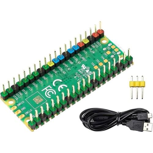 For Raspberry Pi Pico, Based on Raspberry Pi RP2040 Chip, Dual-Core ARM Cortex M0 + Processor, Mini Development Board