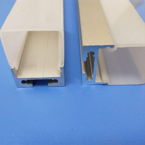 Fre shipping cost 6063 anodized aluminum led lighting profile for led linear light aluminum frame 2m/pcs 100m/lot