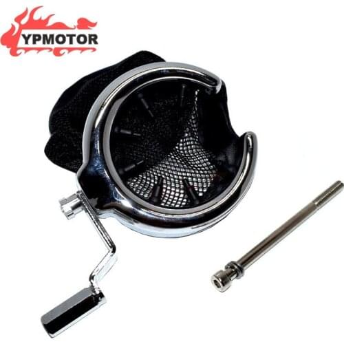 GL 1800 01-05 Motorcycle Rear Passenger Mesh Drink Water Bottle Holder Bracket Cup Support For Honda Goldwing GL1800 2001-2015