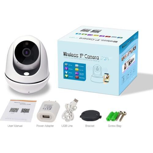 2MP 1080P WIFI Remote Control IP Camera Baby Monitor