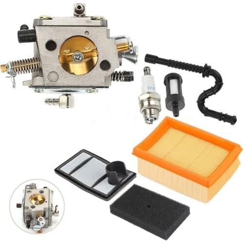 Carburetor with Air Filter Tune Up Kit for STIHL TS400 Concrete Cut-Off Saw HS-274E 4223-120-0600