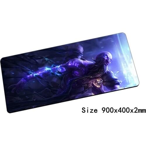 Cheapest Ryze mouse pad 900x400mm pad mouse lol notbook computer mousepad Rune Mage gaming padmouse gamer laptop mouse mats