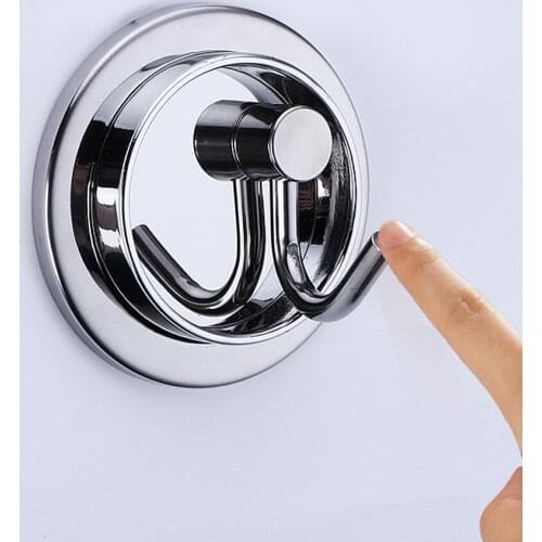 304 Stainless Steel Robe Hook Sliver Black Door Wall Hooks Towel Coat Key Hanger Holder for Kitchen Hotel Bathroom Accessories