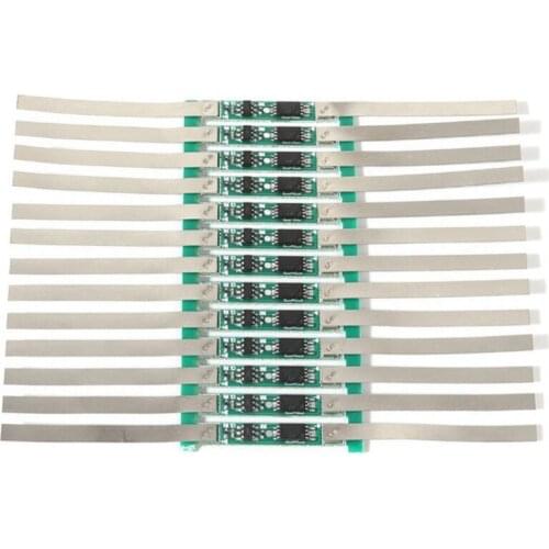 100Pcs 3A BMS Protection Board for 1S 3.7V 18650 Li-Ion Lithium Battery