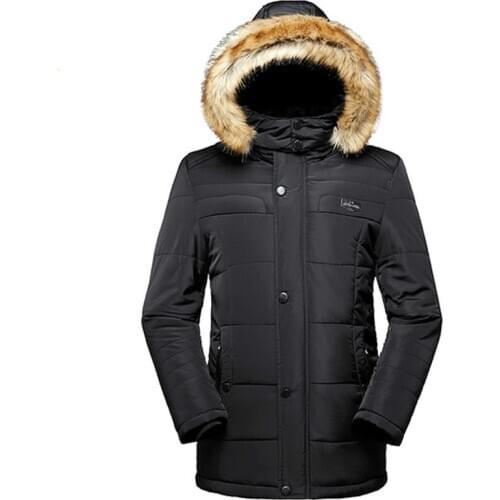 Mens Heating Jackets Winter Thick Warm Smart Thermostat Jacket Fashion USB Heated Windproof Hooded Coat Male MT071