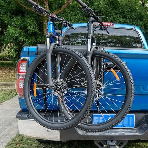 XXF Tailgate Bike Pads for Mountain MTB 2 Bikes Bicycle Rack Cover for Pickup Truck with Secure Straps Accessories Bicicleta