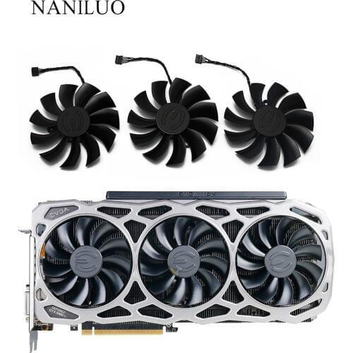 PLA09215B12H 12V 0.55A 4Pin для EVGA GTX1080TI FTW3 GTX 1080 Ti черный элитный Вентилятор Видеокарта Вентилятор охлаждения