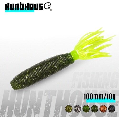 Hunthouse Fat Ika 10cm 10g Fishing Soft Lure Easy Shiner Shad Lures Silicone Leurre Souple For Fishing Black Bass Perch Zander