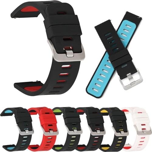 Silicone Bracelet For Garmin Venu2 Venu 2 Smart watch Accessories 22mm Watchband Straps for Garmin Vivoactive 4 Sport Correa