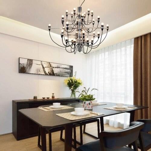 Light luxury restaurant chandelier personality creativity Nordic living room lamp designer decoration model room custom lamps
